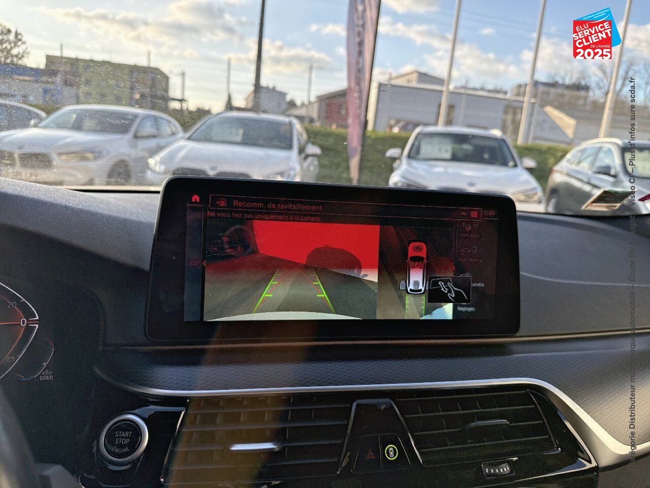 Véhicule d'occasion BMW SERIE 5 TOURING 520DA XDRIVE 190CH M SPORT STEPTRONIC chez Toyota Thionville