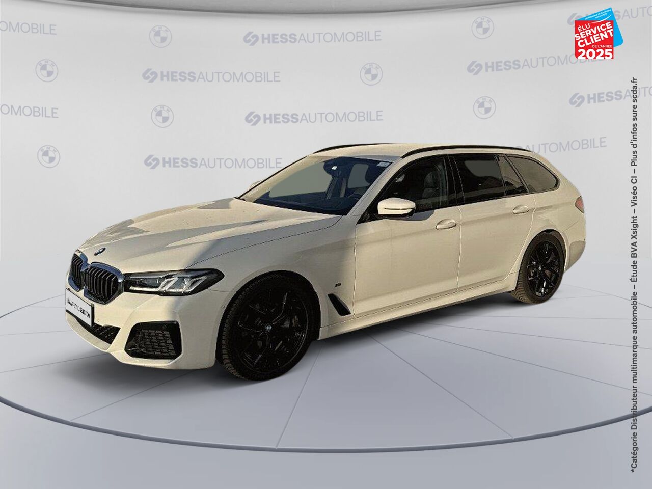 Véhicule d'occasion BMW SERIE 5 TOURING 520DA XDRIVE 190CH M SPORT STEPTRONIC chez Toyota Thionville