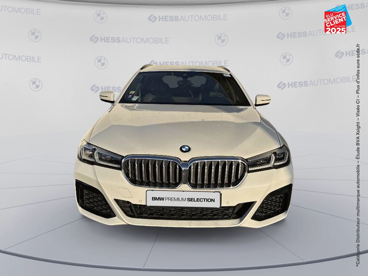 Véhicule d'occasion BMW SERIE 5 TOURING 520DA XDRIVE 190CH M SPORT STEPTRONIC chez Toyota Thionville