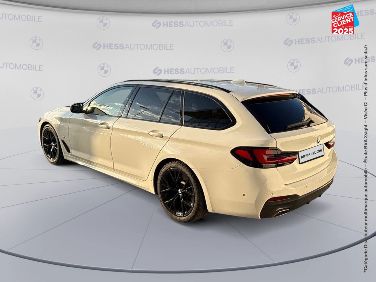 Véhicule d'occasion BMW SERIE 5 TOURING 520DA XDRIVE 190CH M SPORT STEPTRONIC chez Toyota Thionville