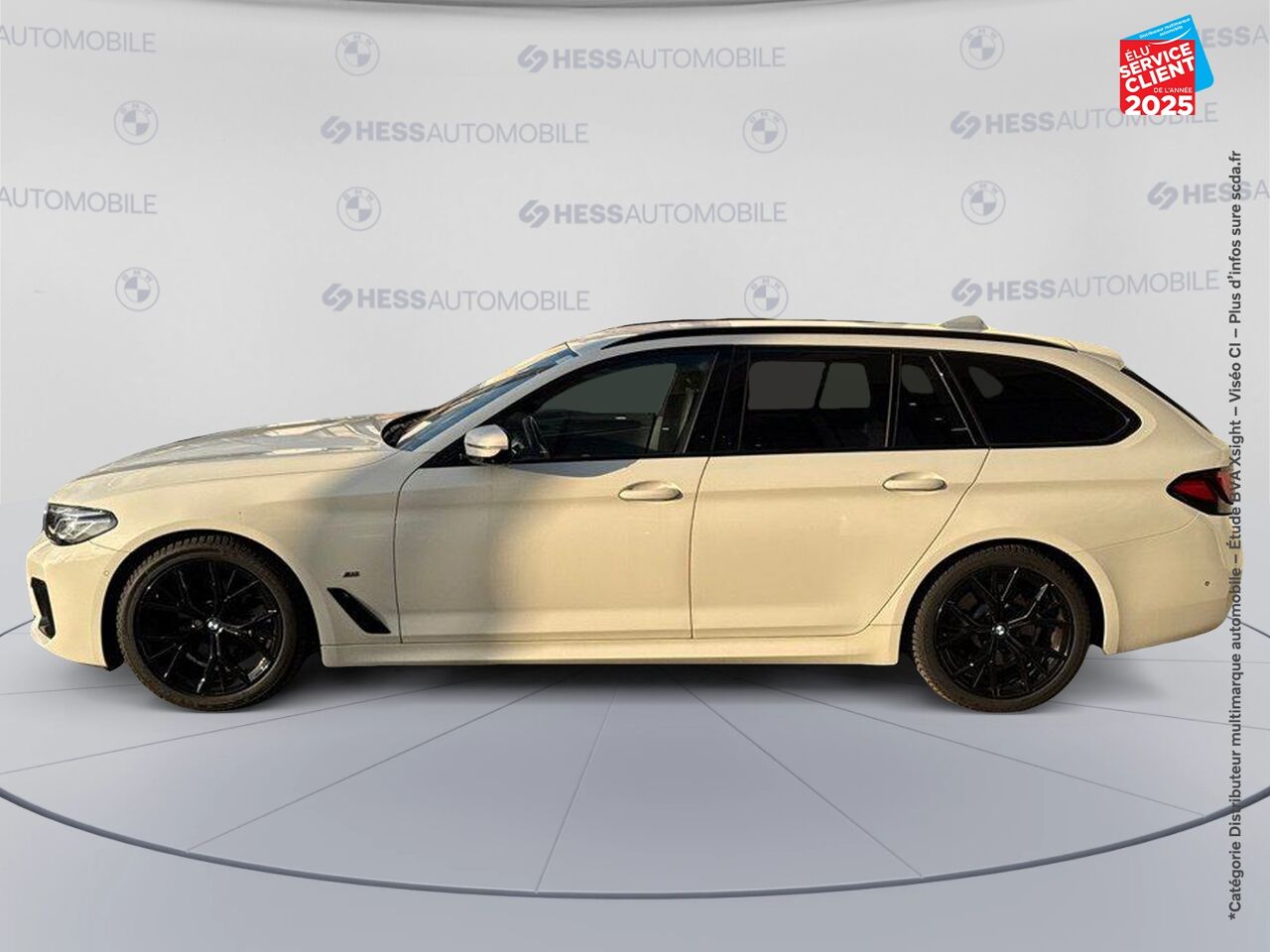 Véhicule d'occasion BMW SERIE 5 TOURING 520DA XDRIVE 190CH M SPORT STEPTRONIC chez Toyota Thionville