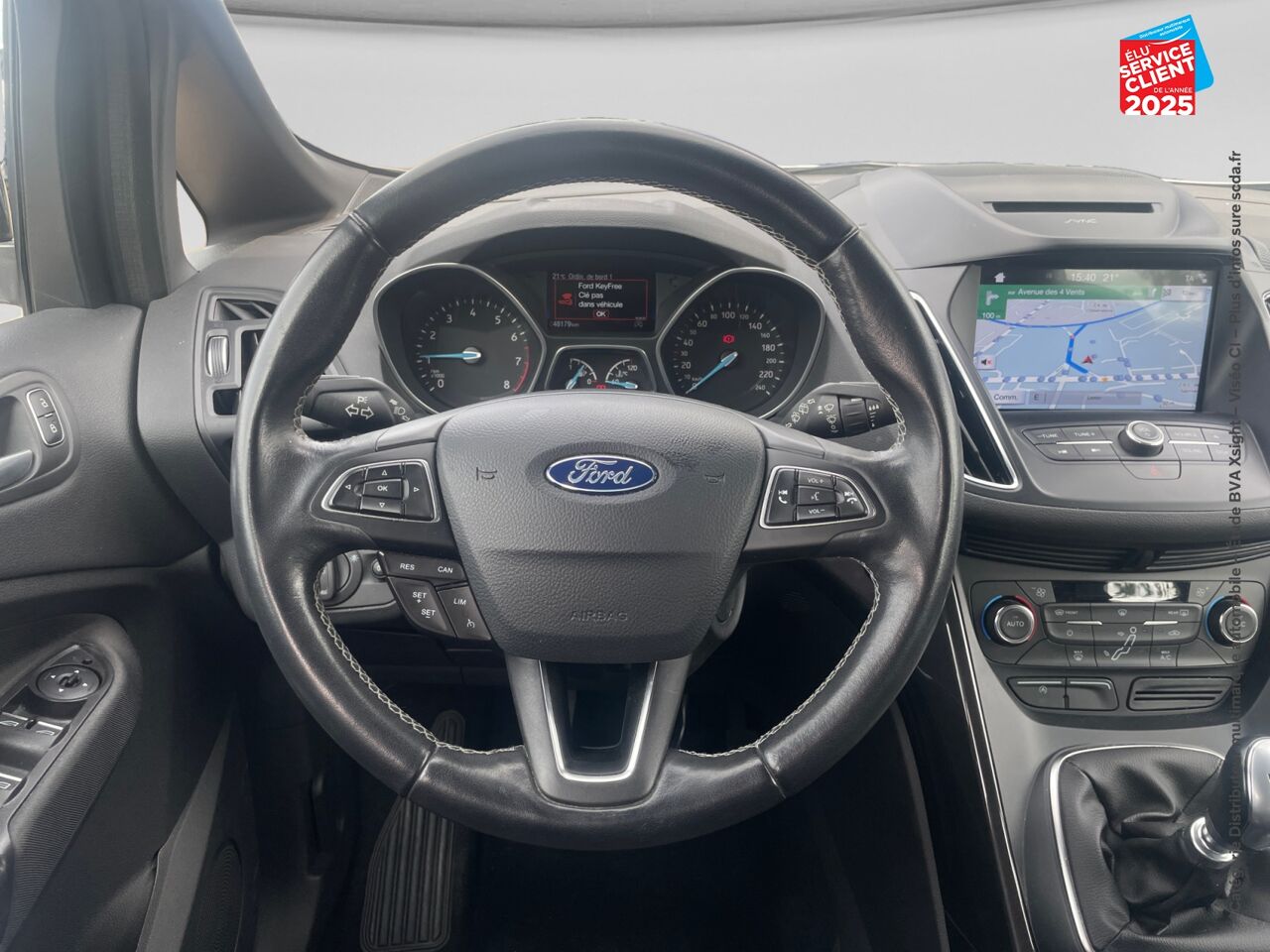 Véhicule d'occasion FORD C-MAX 1.0 ECOBOOST 125CH STOP/START TITANIUM EURO6.2 CAMERA chez Toyota Thionville