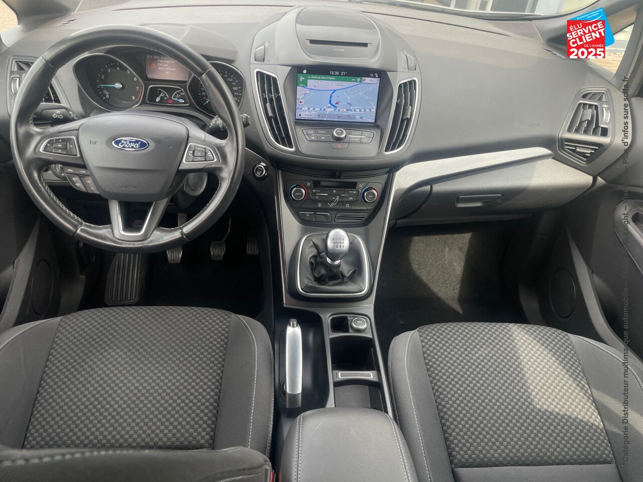 Véhicule d'occasion FORD C-MAX 1.0 ECOBOOST 125CH STOP/START TITANIUM EURO6.2 CAMERA chez Toyota Thionville