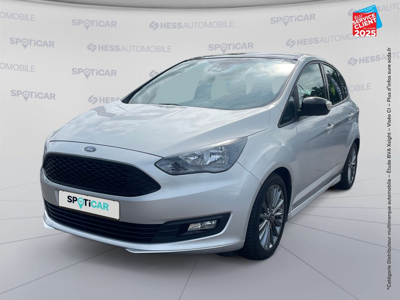 Véhicule d'occasion FORD C-MAX 1.0 ECOBOOST 125CH STOP/START TITANIUM EURO6.2 CAMERA chez Toyota Thionville