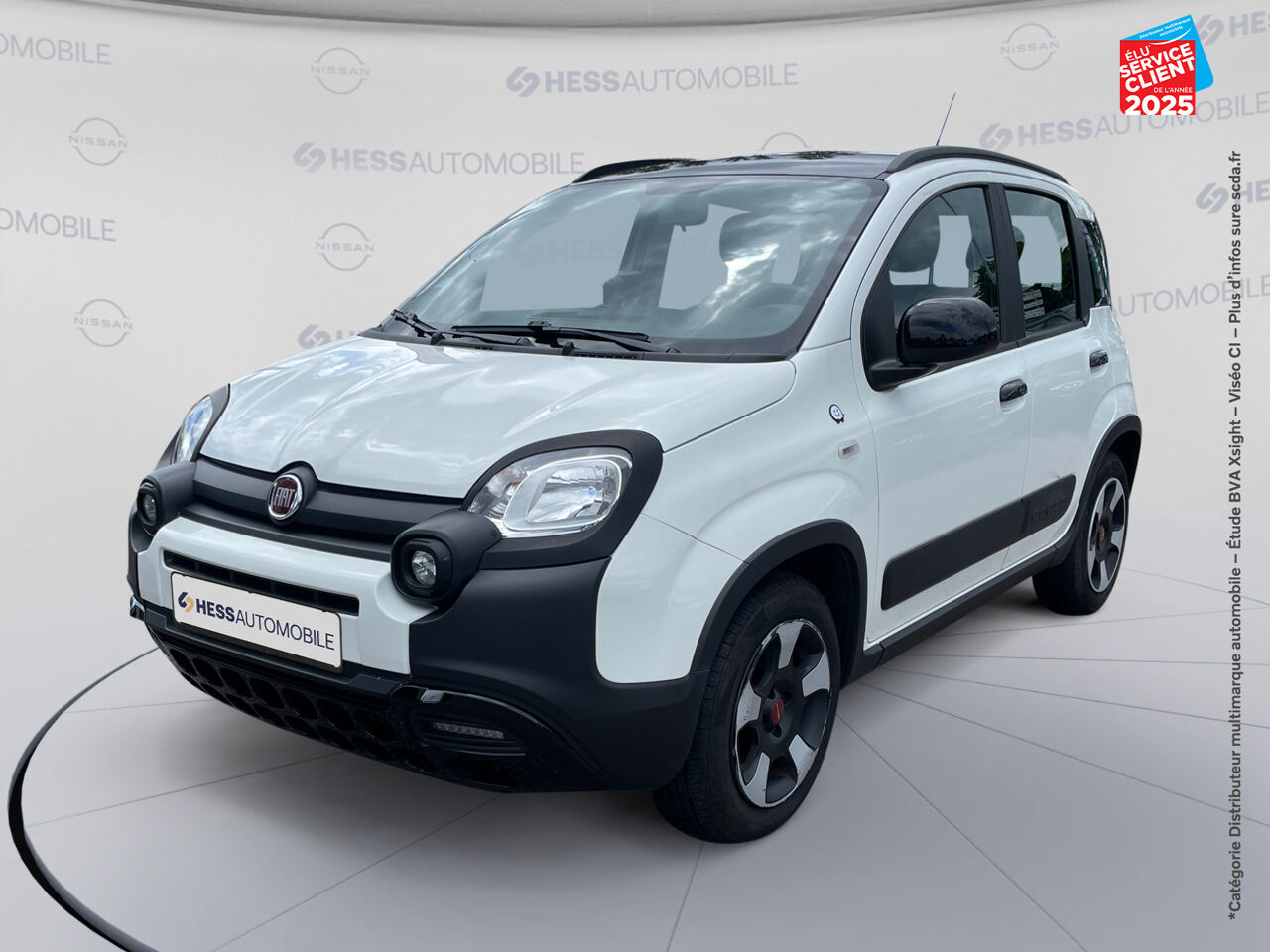 Véhicule d'occasion FIAT PANDA 1.2 8V 69CH SS CITY CROSS WAZE 2019 EURO6D chez Renault Saint-Louis