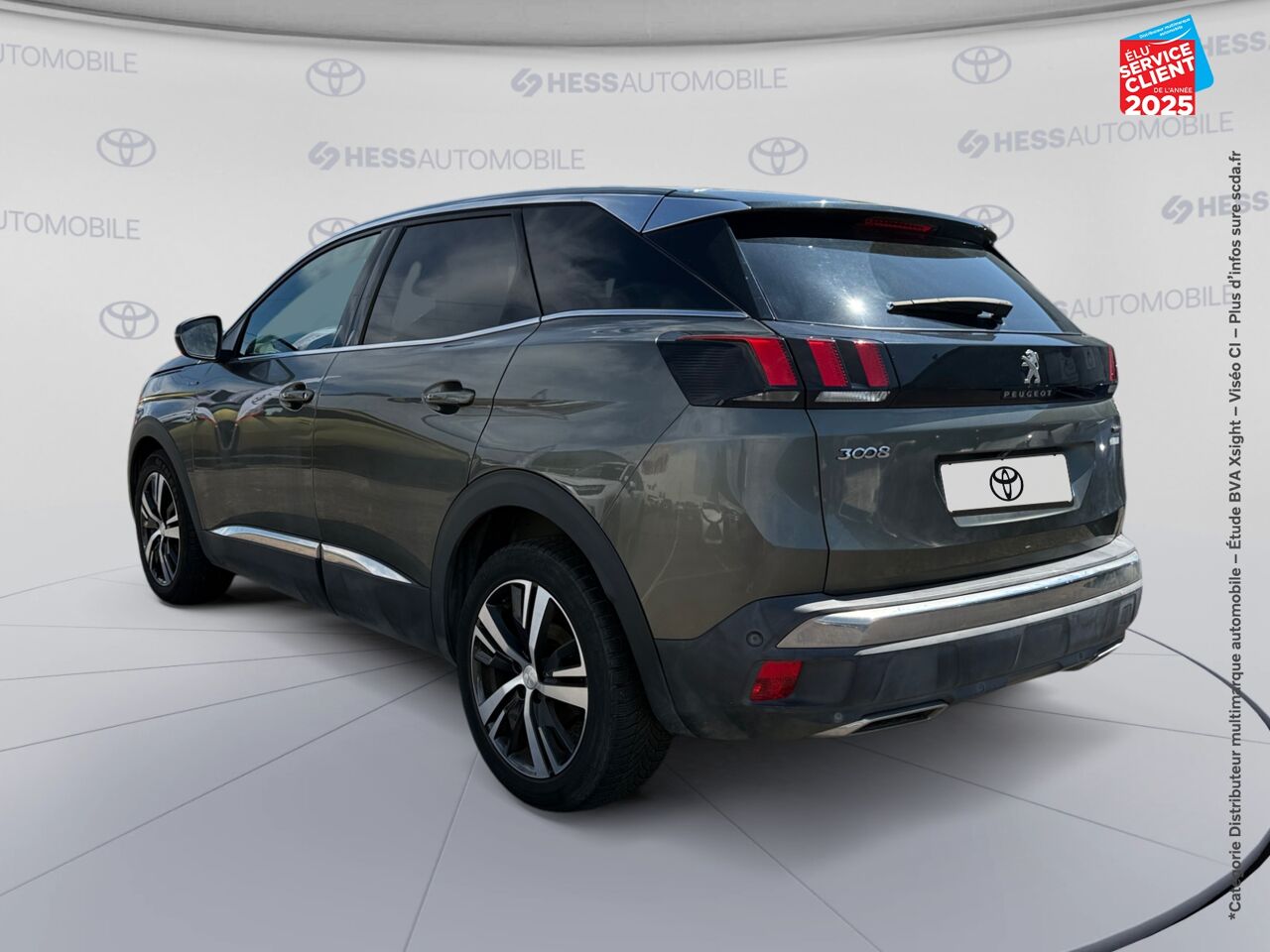 Véhicule d'occasion PEUGEOT 3008 1.2 PURETECH 130CH GT LINE S/S CAMERA GPS chez Renault Saint-Louis