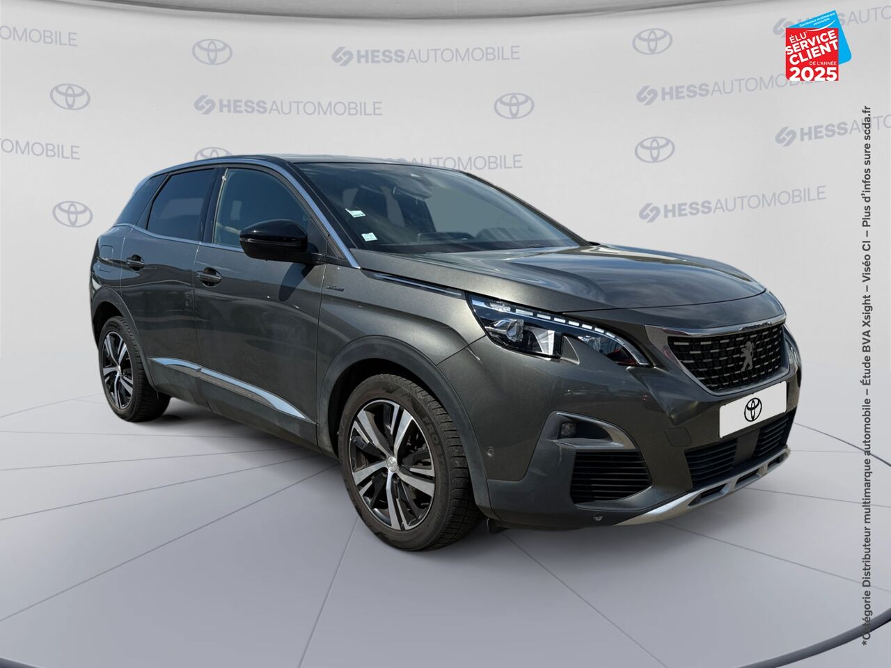 Véhicule d'occasion PEUGEOT 3008 1.2 PURETECH 130CH GT LINE S/S CAMERA GPS chez Renault Saint-Louis