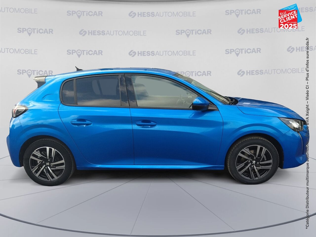 Véhicule d'occasion PEUGEOT 208 1.2 PURETECH 100CH S/S ALLURE BUSINESS EAT8 CAMERA chez Renault Colmar