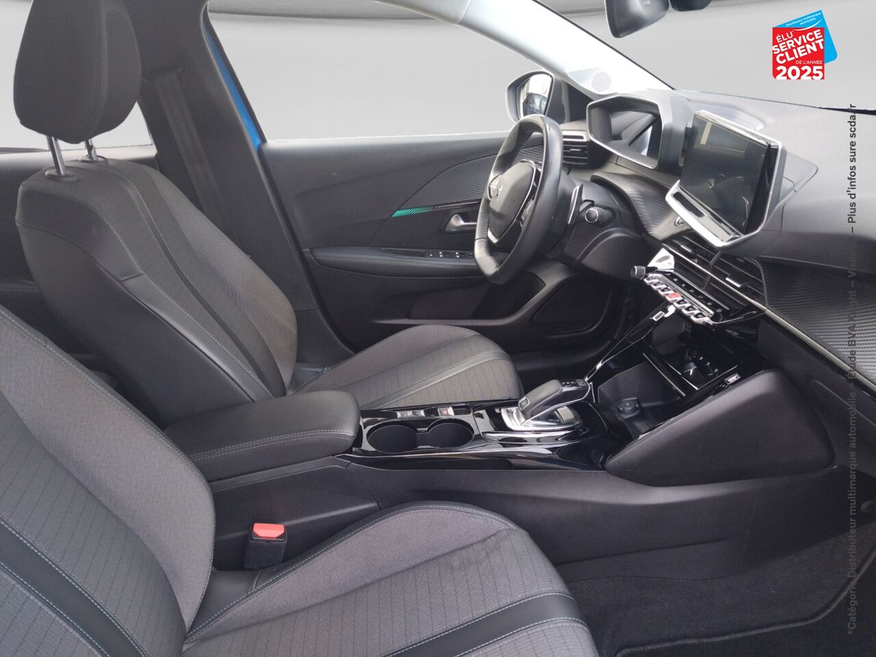 Véhicule d'occasion PEUGEOT 208 1.2 PURETECH 100CH S/S ALLURE BUSINESS EAT8 CAMERA chez Renault Colmar