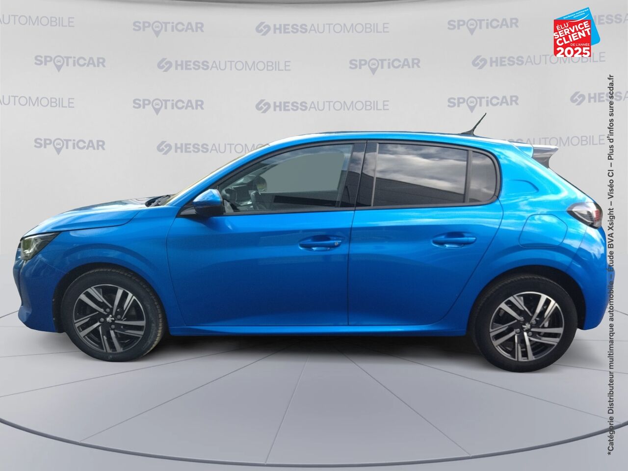 Véhicule d'occasion PEUGEOT 208 1.2 PURETECH 100CH S/S ALLURE BUSINESS EAT8 CAMERA chez Renault Colmar