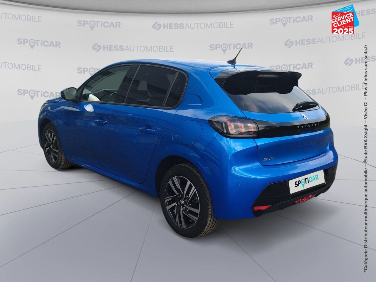 Véhicule d'occasion PEUGEOT 208 1.2 PURETECH 100CH S/S ALLURE BUSINESS EAT8 CAMERA chez Renault Colmar