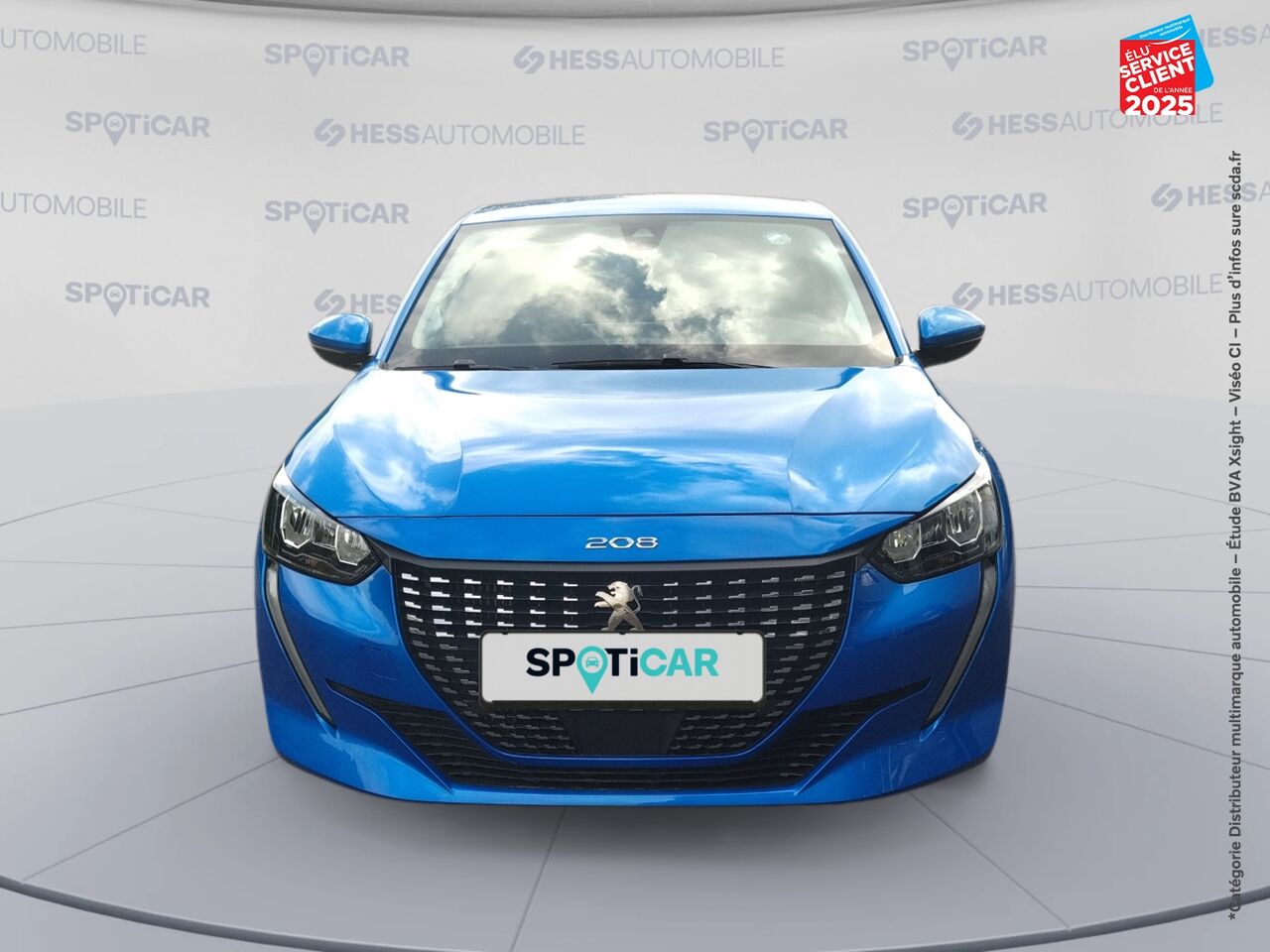 Véhicule d'occasion PEUGEOT 208 1.2 PURETECH 100CH S/S ALLURE BUSINESS EAT8 CAMERA chez Renault Colmar