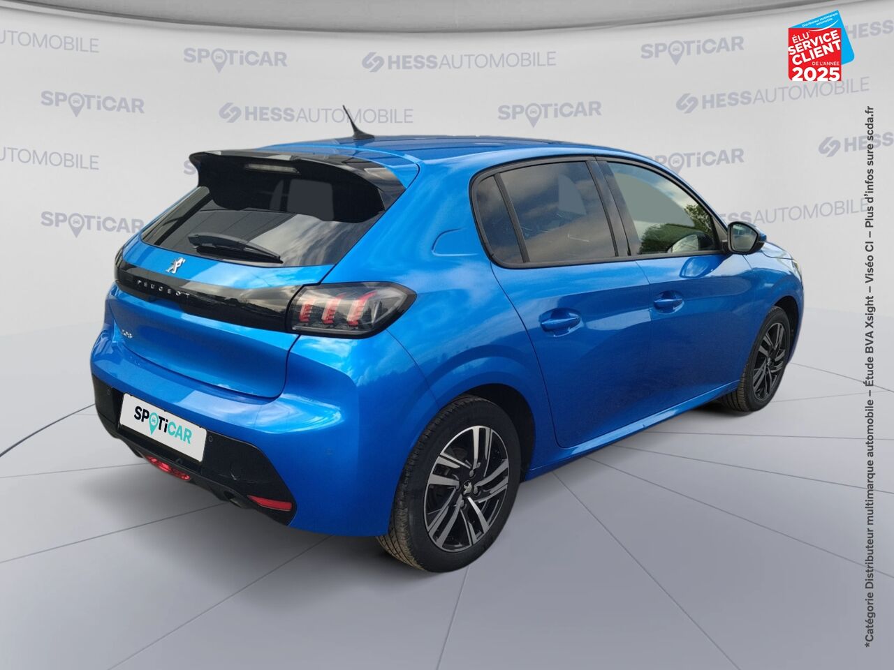 Véhicule d'occasion PEUGEOT 208 1.2 PURETECH 100CH S/S ALLURE BUSINESS EAT8 CAMERA chez Renault Colmar