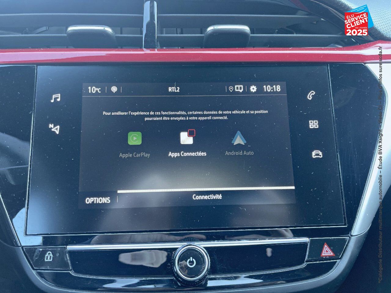 Véhicule d'occasion OPEL CORSA 1.2 TURBO 100CH GS LINE GPS CAMERA CARPLAY chez Renault Sélestat