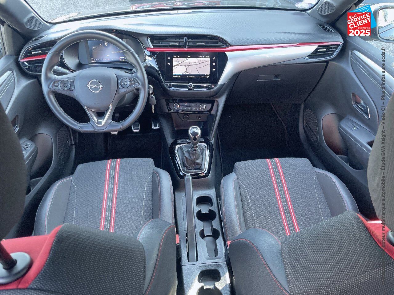 Véhicule d'occasion OPEL CORSA 1.2 TURBO 100CH GS LINE GPS CAMERA CARPLAY chez Renault Sélestat