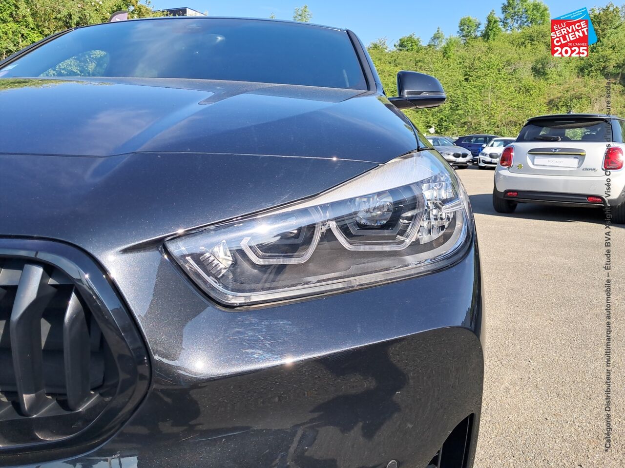 Véhicule d'occasion BMW X2 XDRIVE25EA 220CH M SPORT EURO6D-T SIEGE CHAUF CAMERA GPS HKARDON chez BMW Belfort