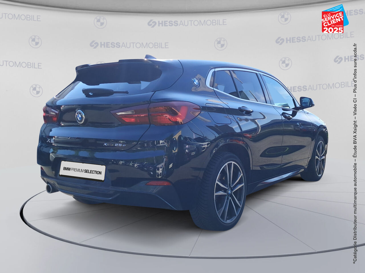Véhicule d'occasion BMW X2 XDRIVE25EA 220CH M SPORT EURO6D-T SIEGE CHAUF CAMERA GPS HKARDON chez BMW Belfort