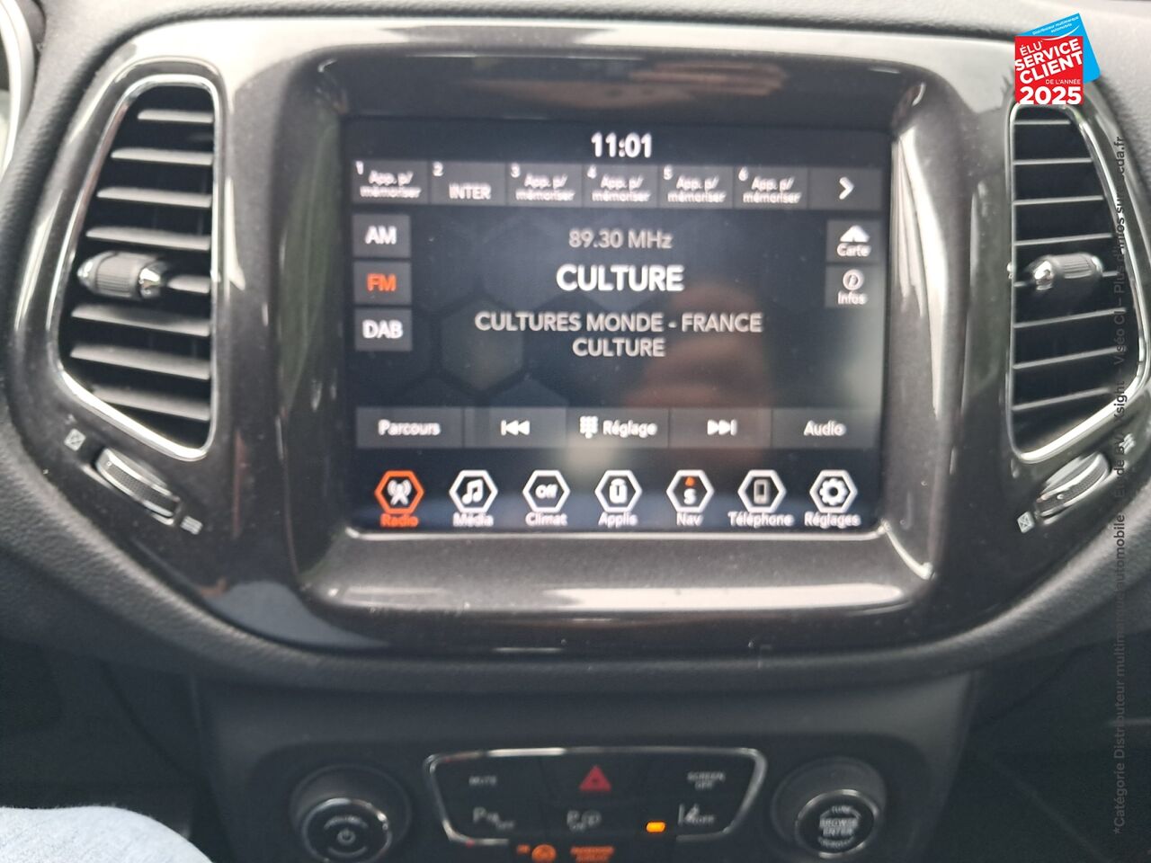 Véhicule d'occasion JEEP COMPASS 1.3 GSE T4 190CH LIMITED 4XE PHEV AT6 GPS RADAR AR chez Renault Haguenau