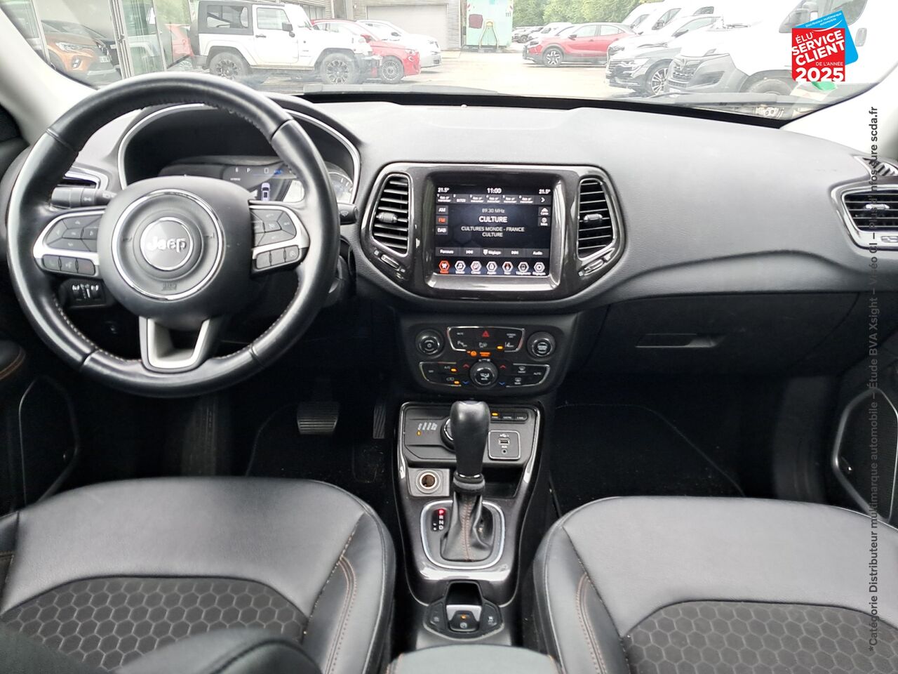 Véhicule d'occasion JEEP COMPASS 1.3 GSE T4 190CH LIMITED 4XE PHEV AT6 GPS RADAR AR chez Renault Haguenau