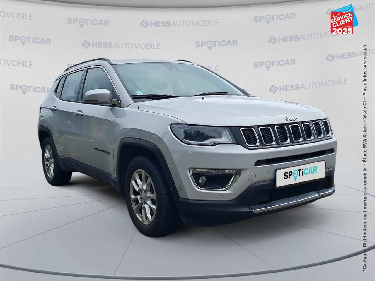 Véhicule d'occasion JEEP COMPASS 1.3 GSE T4 190CH LIMITED 4XE PHEV AT6 GPS RADAR AR chez Renault Haguenau