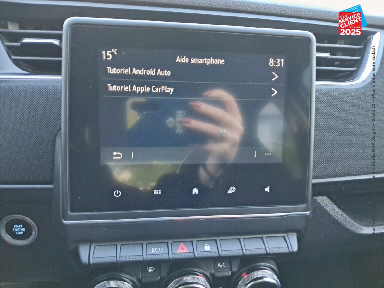 Véhicule d'occasion RENAULT ZOE LIFE CHARGE NORMALE R110 CARPLAY chez Renault Sélestat