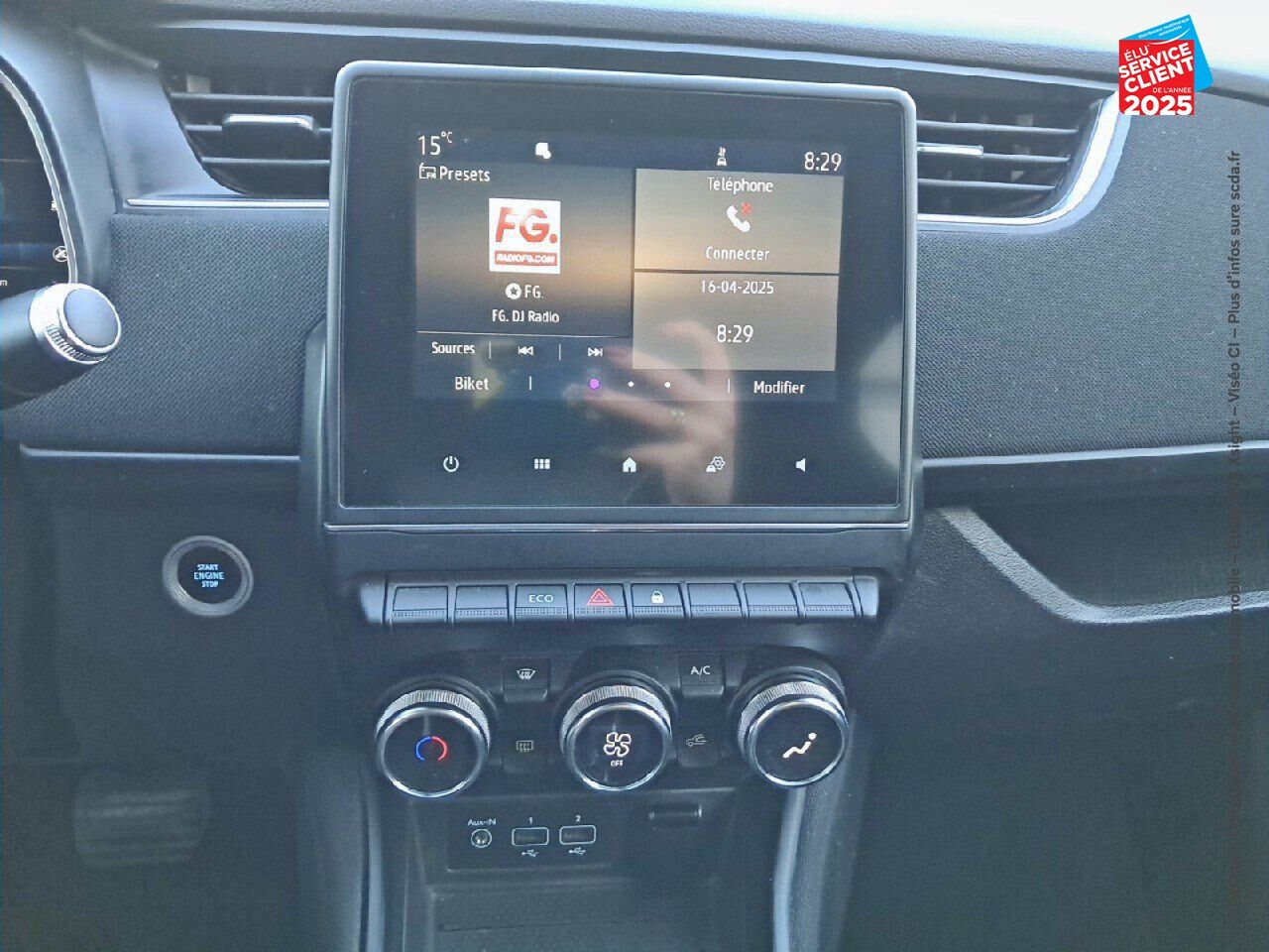 Véhicule d'occasion RENAULT ZOE LIFE CHARGE NORMALE R110 CARPLAY chez Renault Sélestat