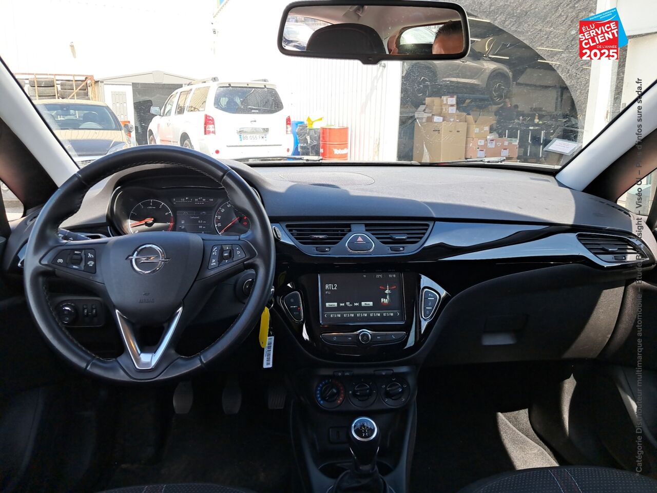 Véhicule d'occasion OPEL CORSA 1.4 90CH DESIGN 120 ANS START/STOP 5P CAMERA chez Renault Colmar