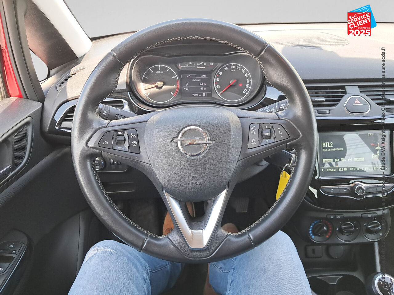 Véhicule d'occasion OPEL CORSA 1.4 90CH DESIGN 120 ANS START/STOP 5P CAMERA chez Renault Colmar