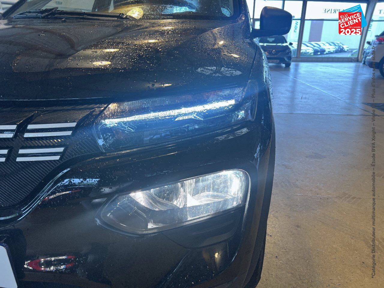 Véhicule d'occasion DACIA SPRING 45CH EXPRESSION SIEGES CUIR GPS CAMERA chez Renault Strasbourg