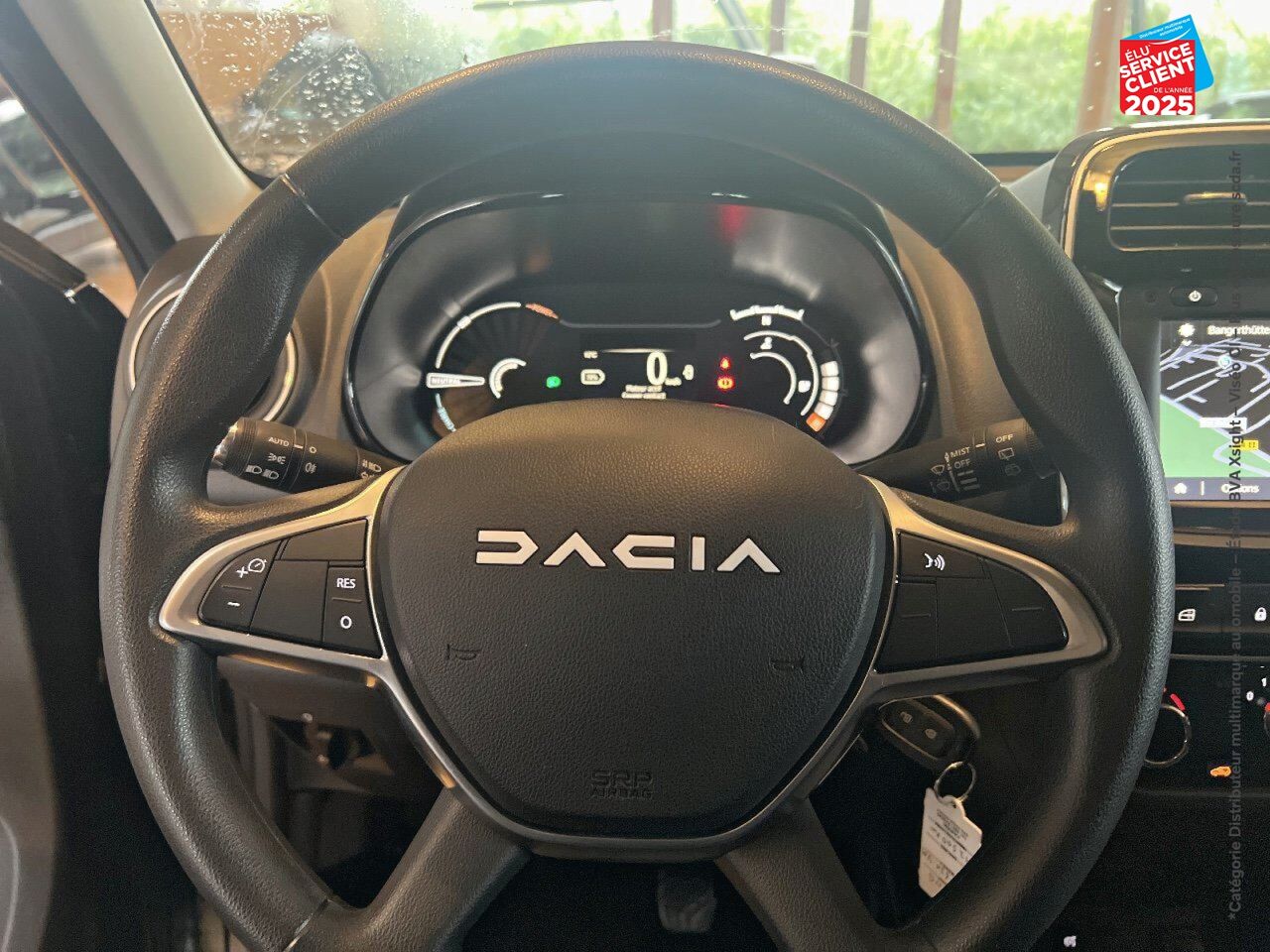 Véhicule d'occasion DACIA SPRING 45CH EXPRESSION SIEGES CUIR GPS CAMERA chez Renault Strasbourg