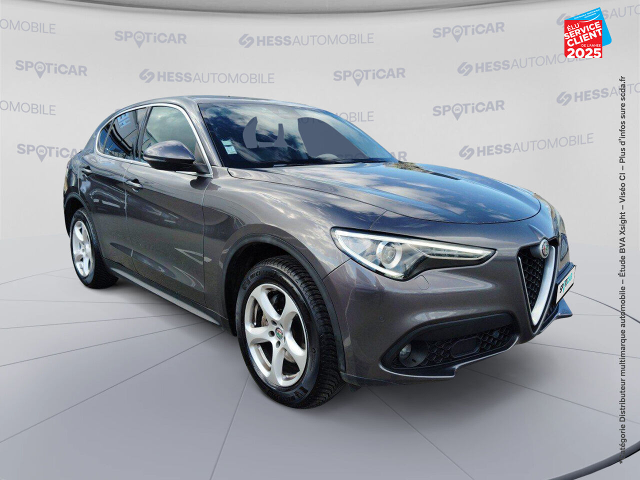 Véhicule d'occasion ALFA ROMEO STELVIO 2.2 DIESEL 180CH SUPER Q4 AT8 chez Renault Colmar