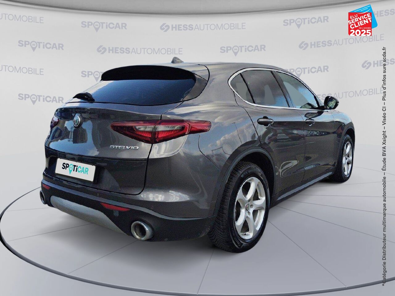 Véhicule d'occasion ALFA ROMEO STELVIO 2.2 DIESEL 180CH SUPER Q4 AT8 chez Renault Colmar