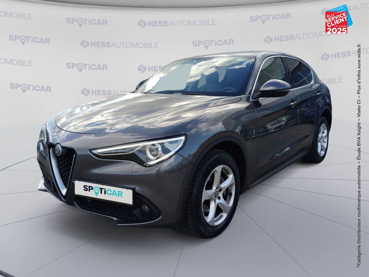 Véhicule d'occasion ALFA ROMEO STELVIO 2.2 DIESEL 180CH SUPER Q4 AT8 chez Renault Colmar