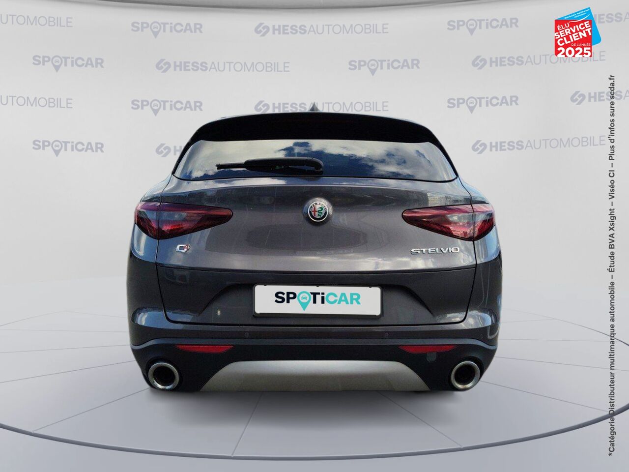 Véhicule d'occasion ALFA ROMEO STELVIO 2.2 DIESEL 180CH SUPER Q4 AT8 chez Renault Colmar