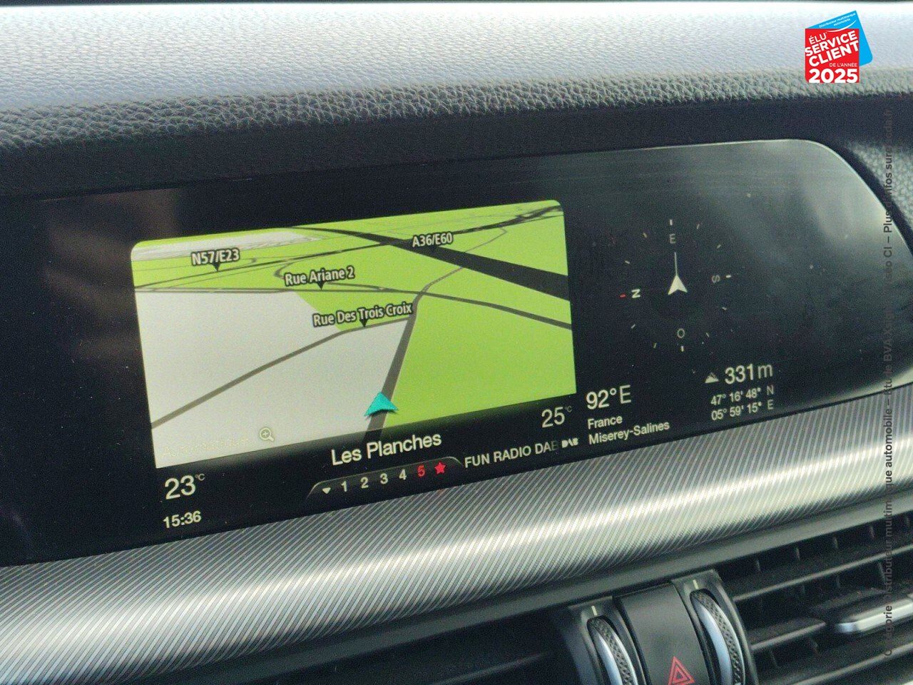 Véhicule d'occasion ALFA ROMEO STELVIO 2.2 DIESEL 180CH SUPER Q4 AT8 chez Renault Colmar
