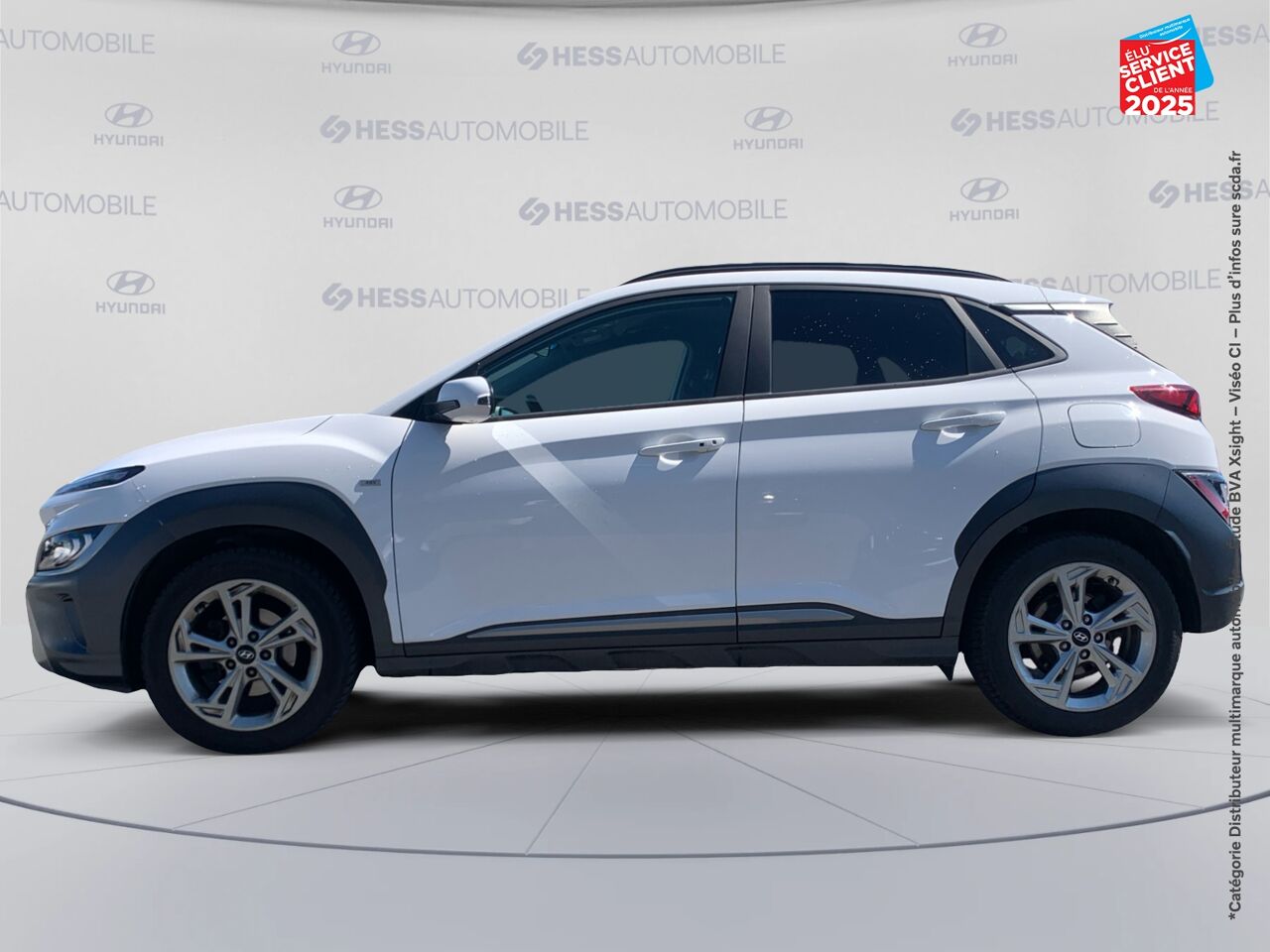 Véhicule d'occasion HYUNDAI KONA 1.6 CRDI 136CH HYBRID 48V CREATIVE GPS CAMERA HUD chez Hyundai Chalons