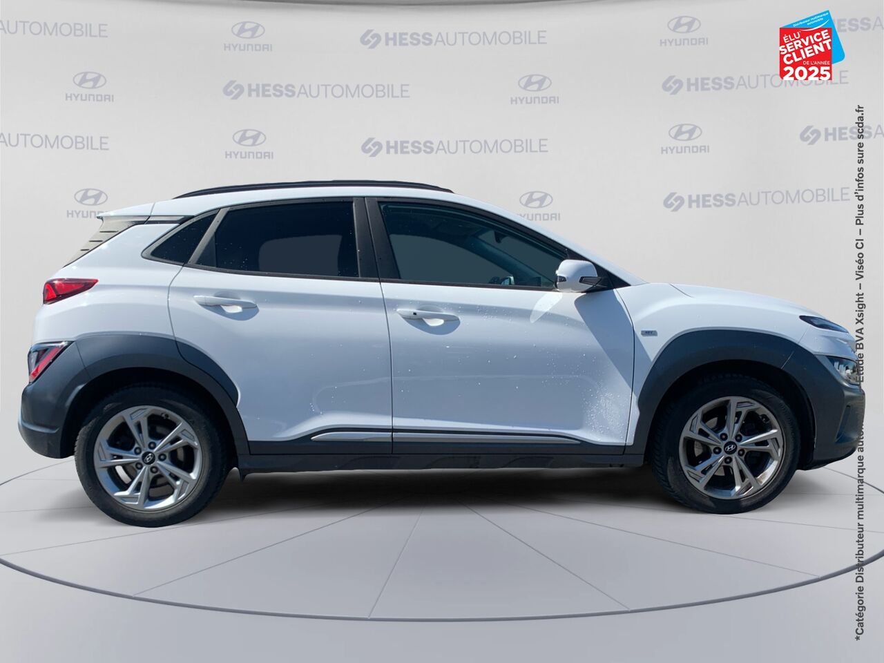 Véhicule d'occasion HYUNDAI KONA 1.6 CRDI 136CH HYBRID 48V CREATIVE GPS CAMERA HUD chez Hyundai Chalons