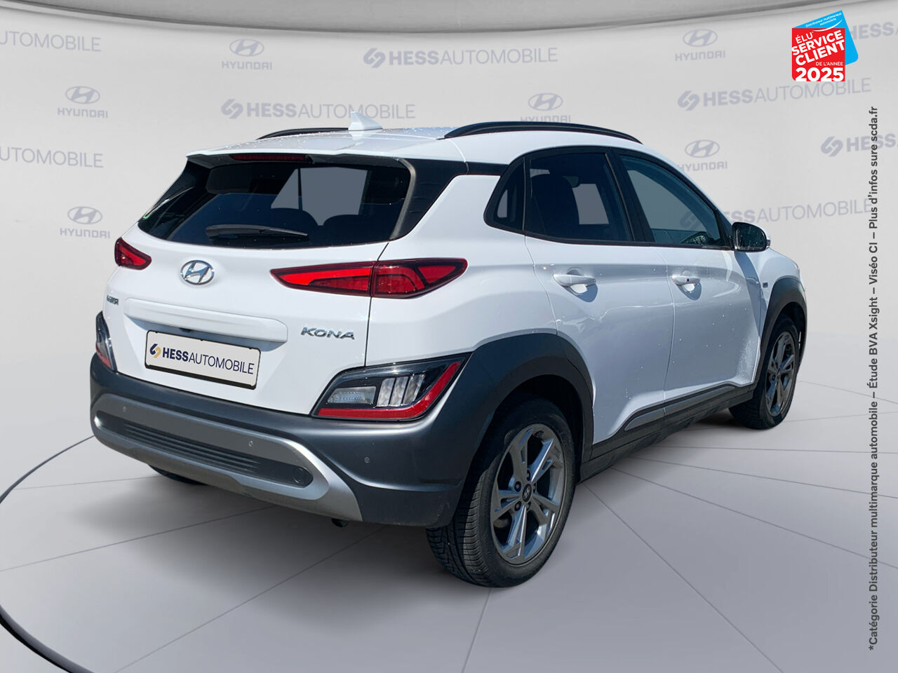 Véhicule d'occasion HYUNDAI KONA 1.6 CRDI 136CH HYBRID 48V CREATIVE GPS CAMERA HUD chez Hyundai Chalons