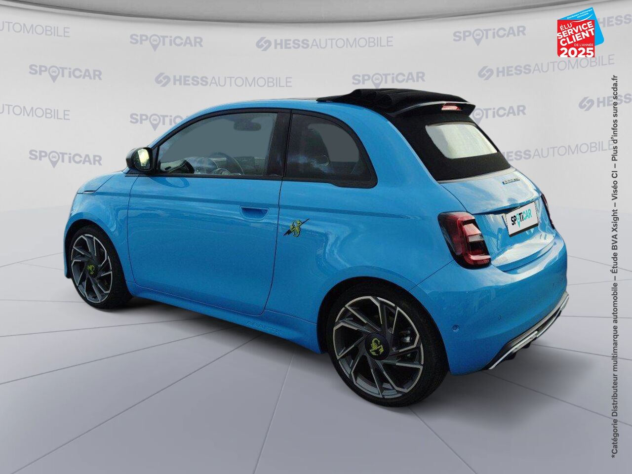 Véhicule d'occasion ABARTH 500C E 155CH SCORPIONISSIMA chez Fiat Besançon