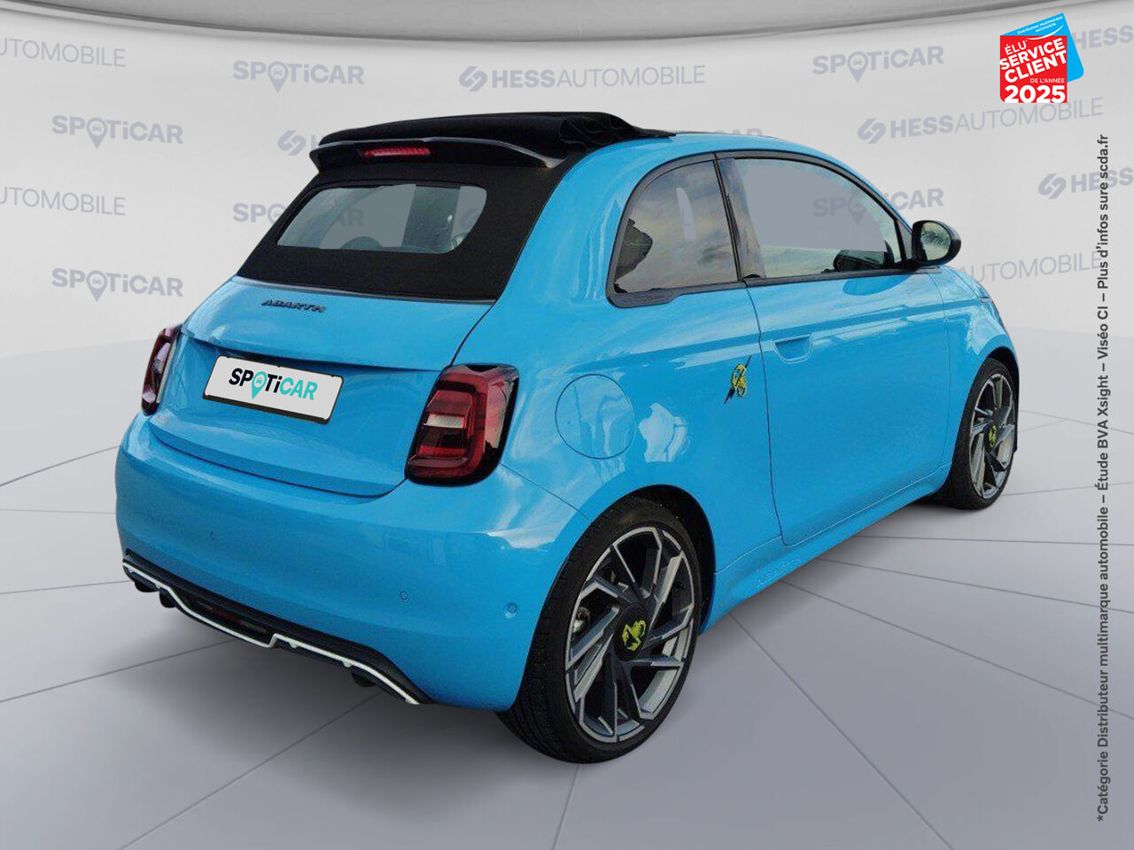 Véhicule d'occasion ABARTH 500C E 155CH SCORPIONISSIMA chez Fiat Besançon