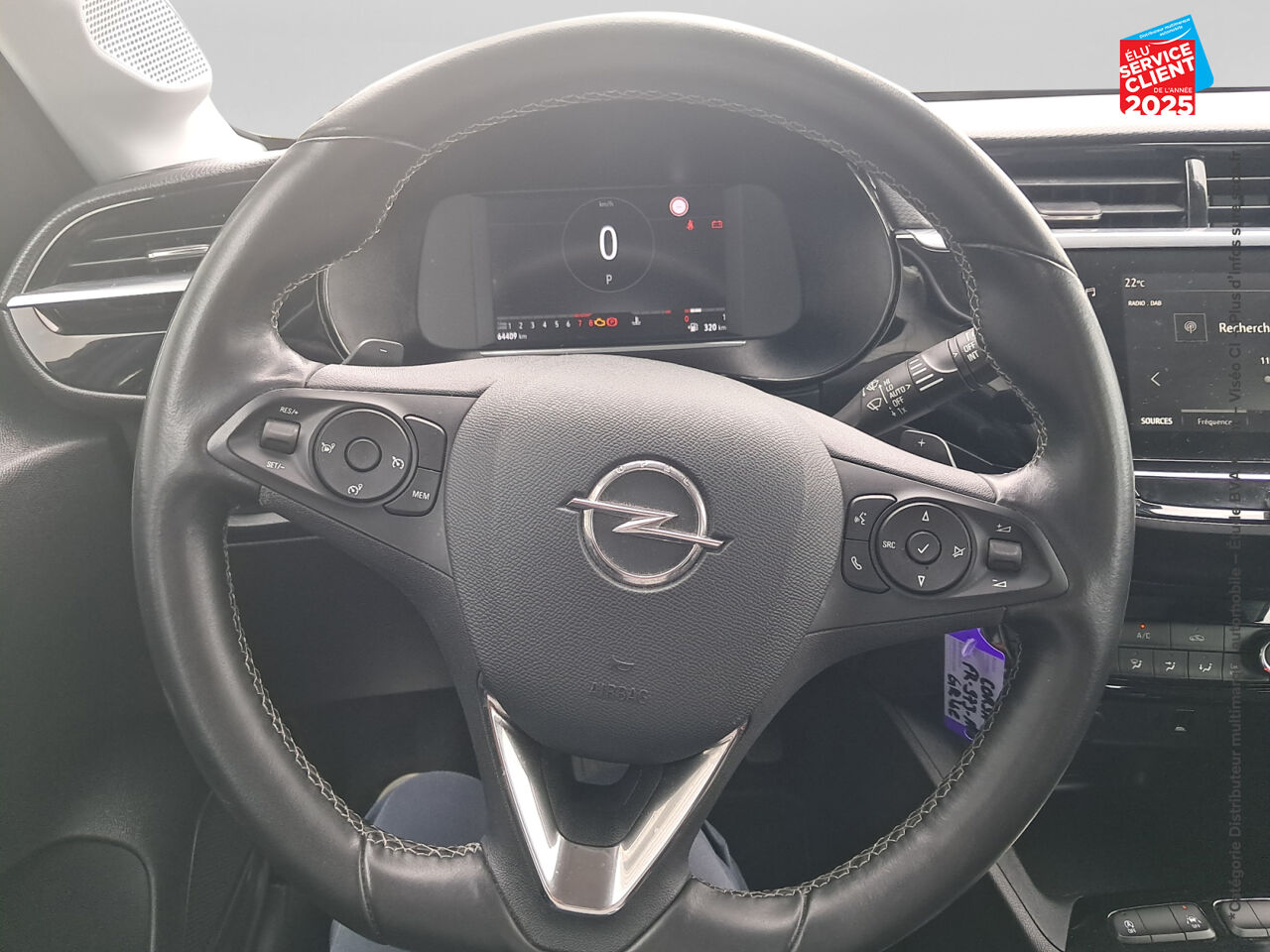 Véhicule d'occasion OPEL CORSA 1.2 TURBO 100CH ELEGANCE BVA CARPLAY chez Opel Bar le Duc