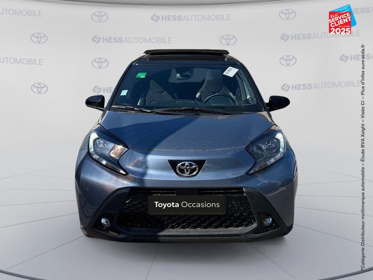 Véhicule d'occasion TOYOTA AYGO X 1.0 VVT-I 72CH AIR DESIGN S-CVT MY24 TOUVRANT CAMERA chez Toyota Sarreguemines