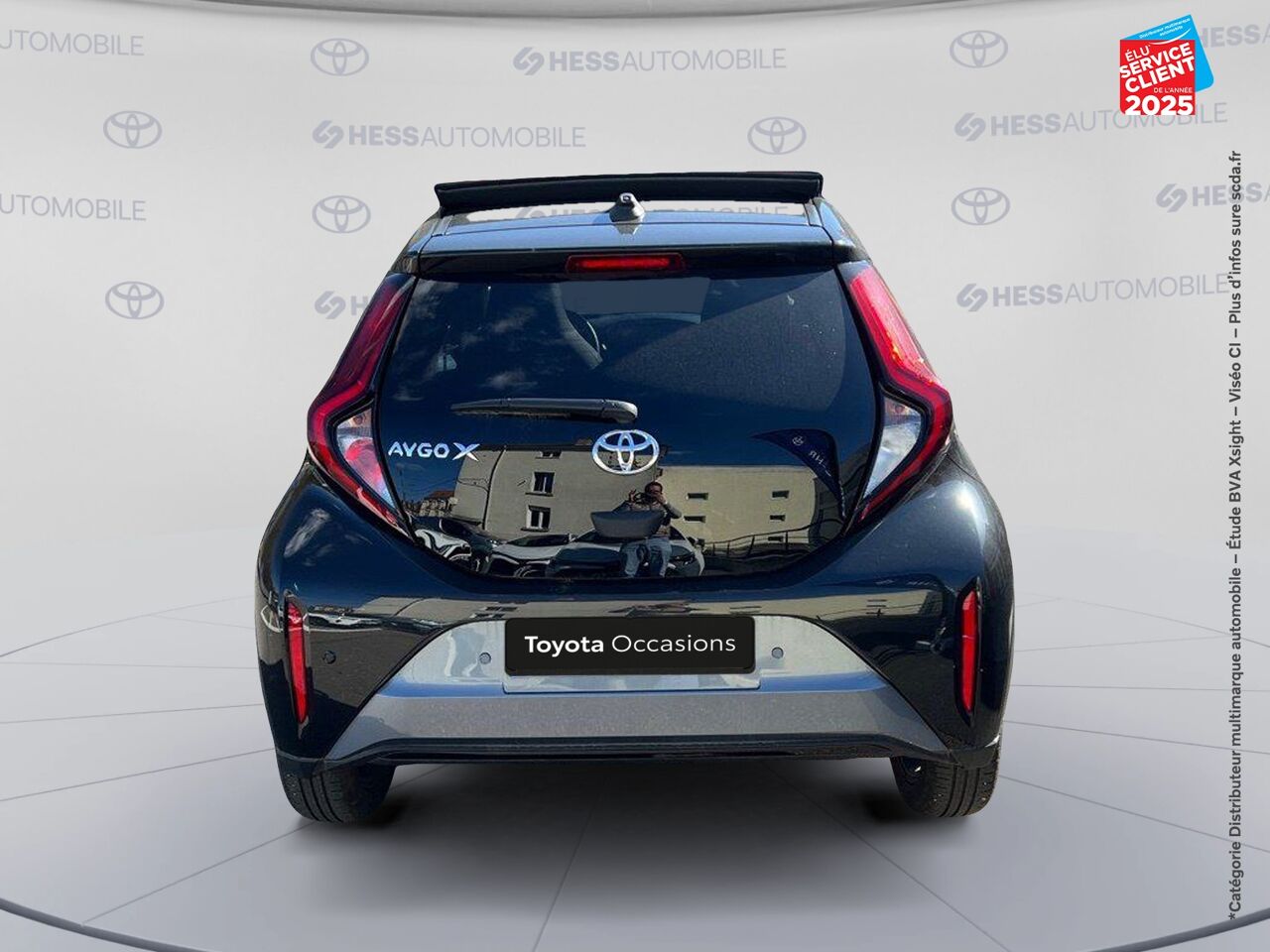 Véhicule d'occasion TOYOTA AYGO X 1.0 VVT-I 72CH AIR DESIGN S-CVT MY24 TOUVRANT CAMERA chez Toyota Sarreguemines