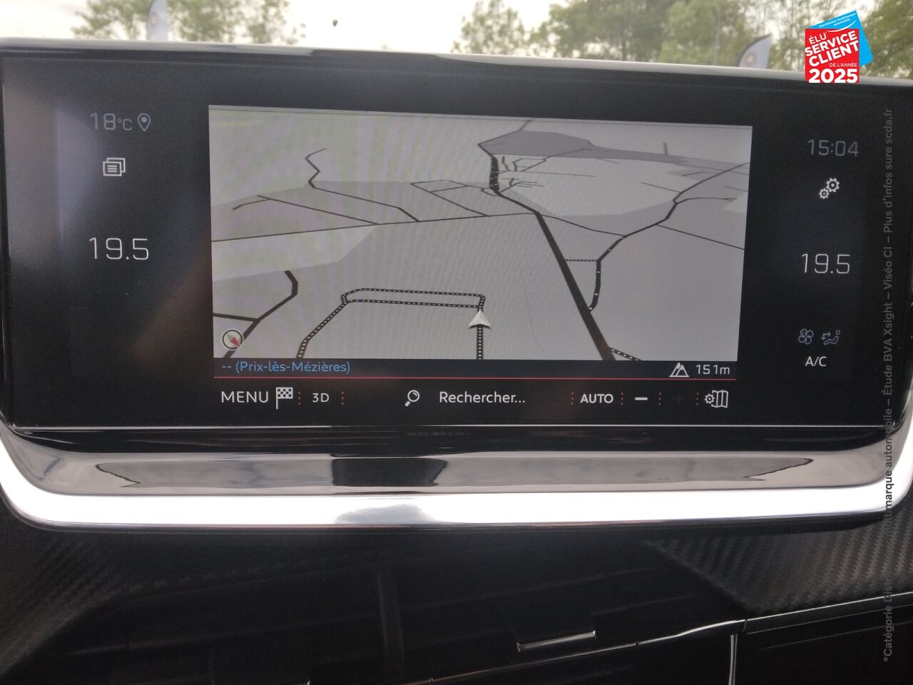 Véhicule d'occasion PEUGEOT 2008 1.2 PURETECH 155CH S/S GT EAT8 SIEGE CHAUF CAMERA GPS chez Toyota Saint Dizier
