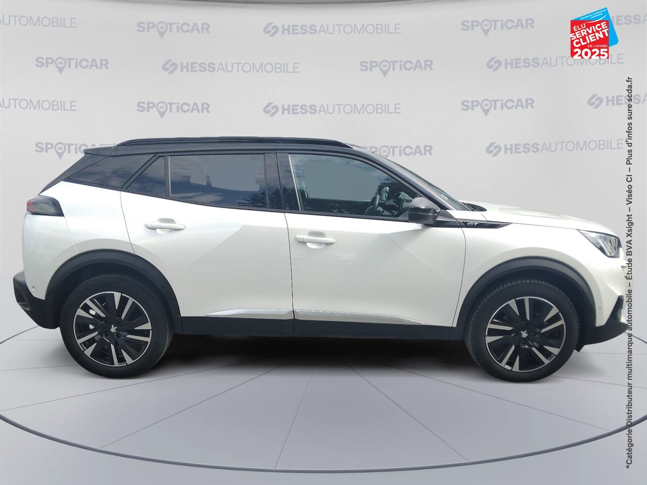 Véhicule d'occasion PEUGEOT 2008 1.2 PURETECH 155CH S/S GT EAT8 SIEGE CHAUF CAMERA GPS chez Toyota Saint Dizier