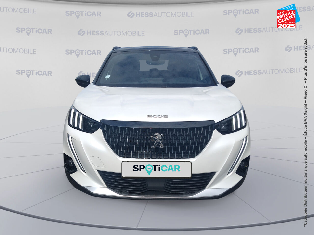 Véhicule d'occasion PEUGEOT 2008 1.2 PURETECH 155CH S/S GT EAT8 SIEGE CHAUF CAMERA GPS chez Toyota Saint Dizier