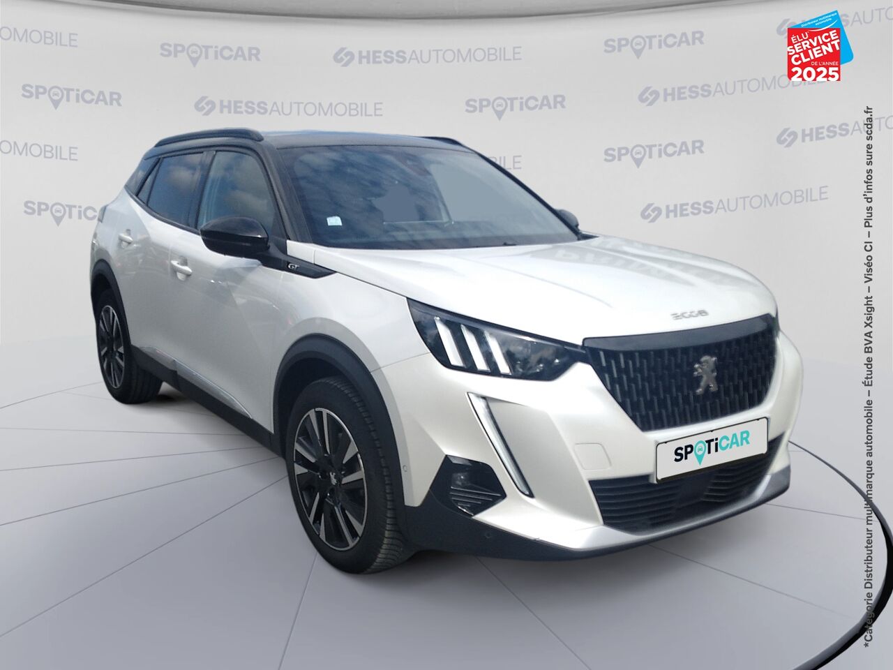 Véhicule d'occasion PEUGEOT 2008 1.2 PURETECH 155CH S/S GT EAT8 SIEGE CHAUF CAMERA GPS chez Toyota Saint Dizier