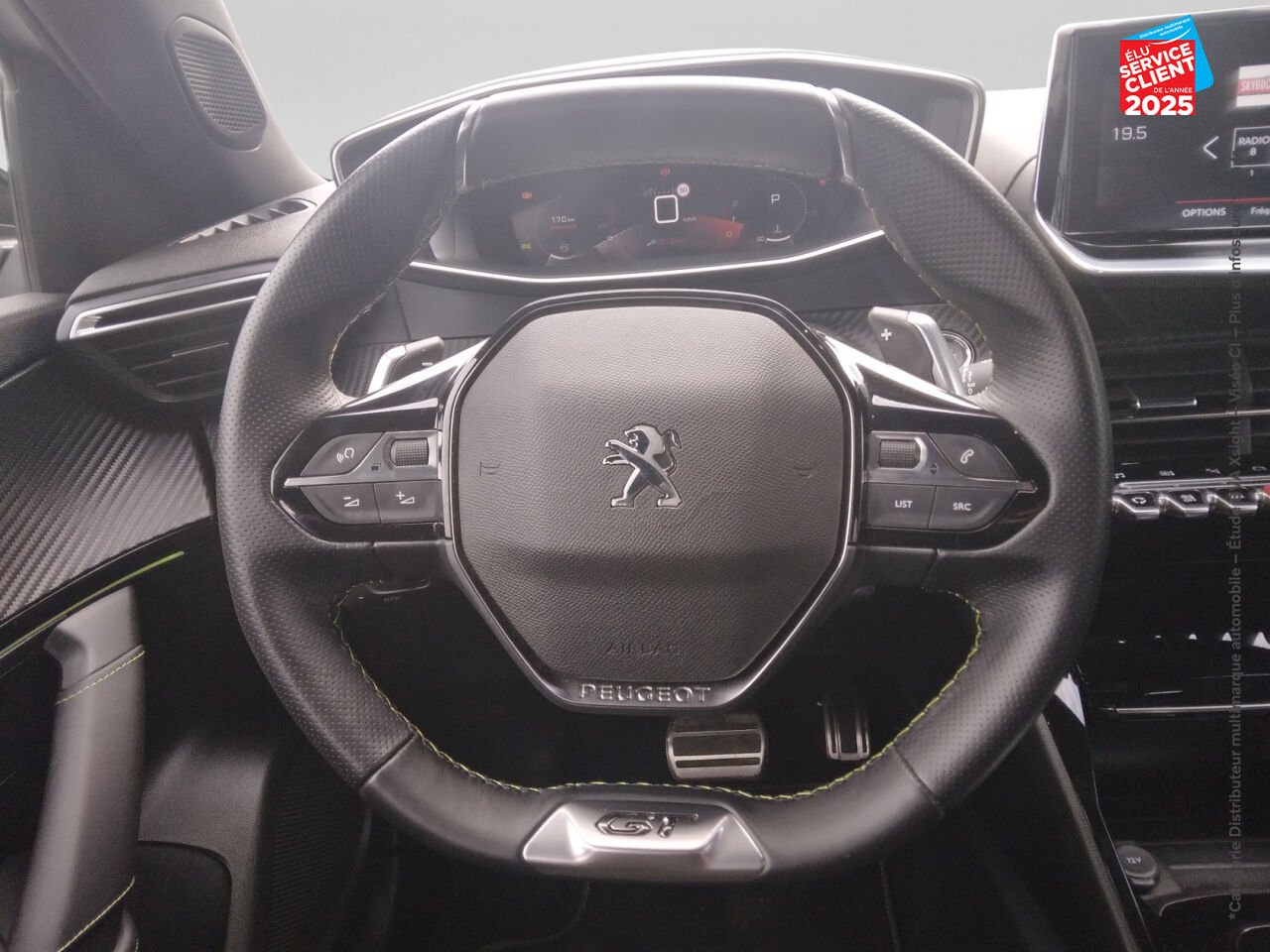 Véhicule d'occasion PEUGEOT 2008 1.2 PURETECH 155CH S/S GT EAT8 SIEGE CHAUF CAMERA GPS chez Toyota Saint Dizier