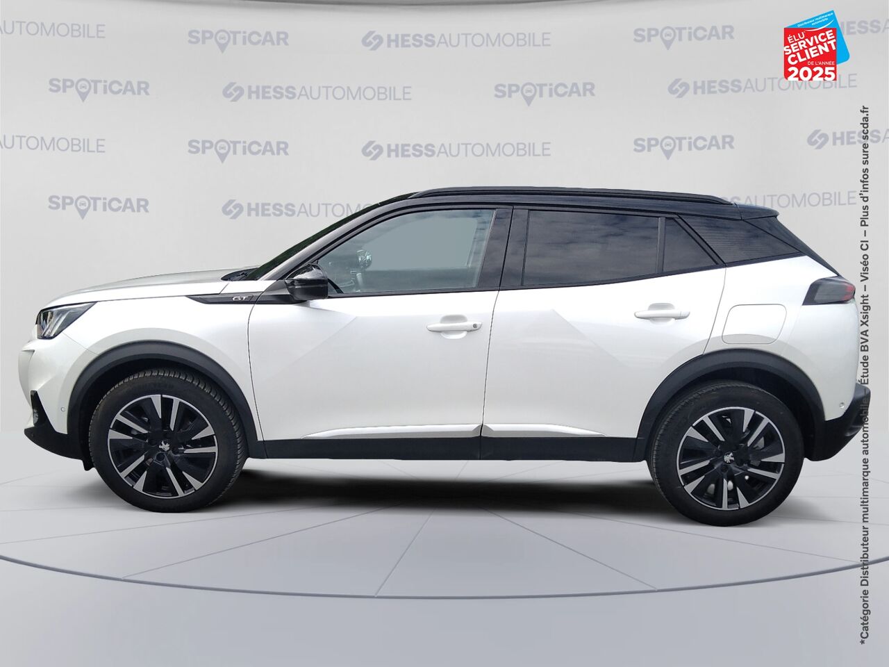Véhicule d'occasion PEUGEOT 2008 1.2 PURETECH 155CH S/S GT EAT8 SIEGE CHAUF CAMERA GPS chez Toyota Saint Dizier