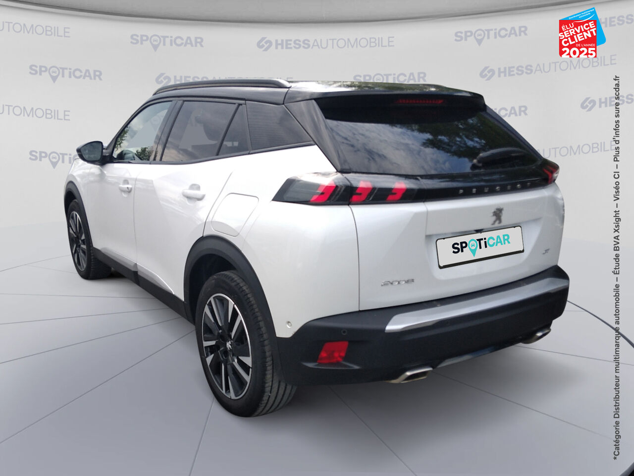 Véhicule d'occasion PEUGEOT 2008 1.2 PURETECH 155CH S/S GT EAT8 SIEGE CHAUF CAMERA GPS chez Toyota Saint Dizier